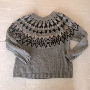 Stoic Raglan Fair Isle Sweater